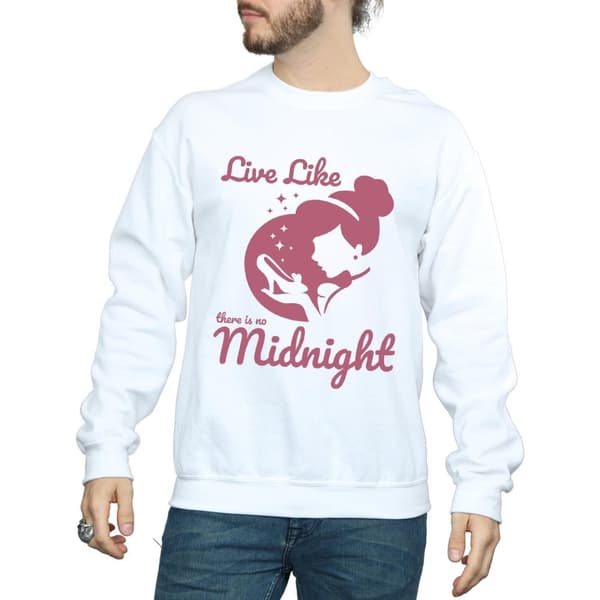 Disney Princess Mens Cinderella No Midnight Sweatshirt
