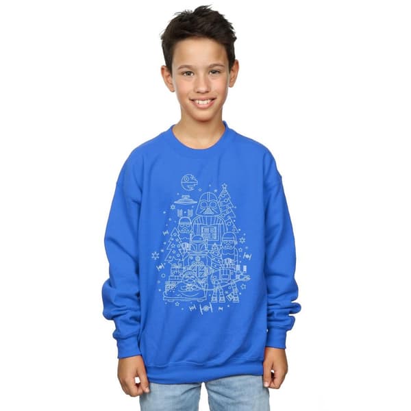 Star Wars Boys Empire Christmas Sweatshirt