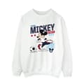 Miniatyrbillede 1 af 3: Disney Womens/Ladies Mickey Mouse Team Mickey Football Sweatshirt