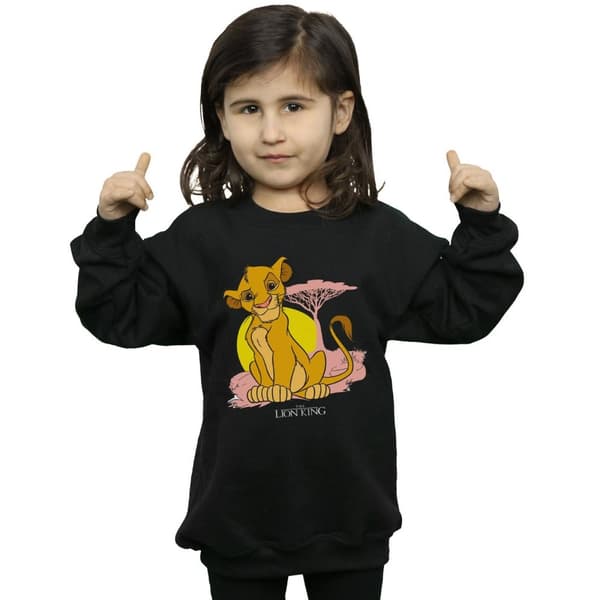 Disney Lejonkungen Simba - Pastellfärgad tröja för flickor