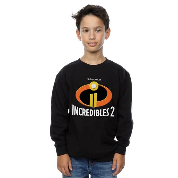 Disney Boys Incredibles 2 Emblem Logo Sweatshirt