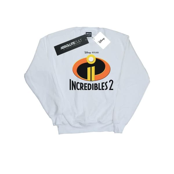 Disney Boys Incredibles 2 Emblem Logo Sweatshirt