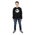 Miniatyrbild 4 av 5: Disney Pojkar - Nightmare Before Christmas Jack - Sweatshirt med krackelerat ansikte