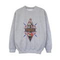 Miniatyrbild 1 av 4: Marvel Wakanda Forever Tribal Spear Chest Sweatshirt för pojkar