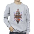 Miniatyrbild 3 av 4: Marvel Wakanda Forever Tribal Spear Chest Sweatshirt för pojkar