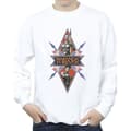 Miniatyrbild 3 av 4: Marvel Wakanda Forever Tribal Spear Chest Sweatshirt för pojkar
