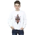 Miniatyrbild 2 av 4: Marvel Wakanda Forever Tribal Spear Chest Sweatshirt för pojkar