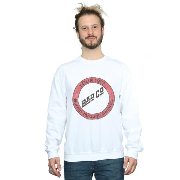 Bad Company Mens Burnin´ Through America Sweatshirt
