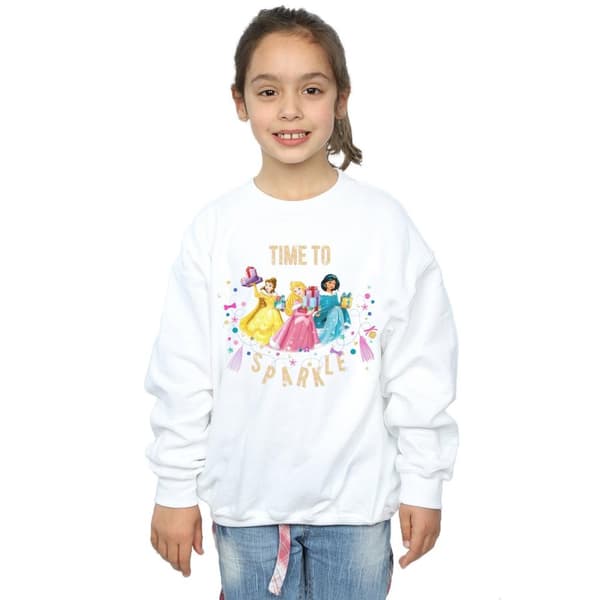 Disney Sweatshirt för flickor - Princess Time To Sparkle