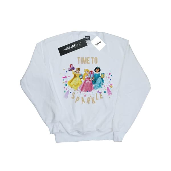 Disney Girls Princess Time To Sparkle Sweatshirt