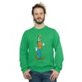 Miniatyrbild 2 av 3: Disney Sweatshirt med Goofy-julljus för herrar