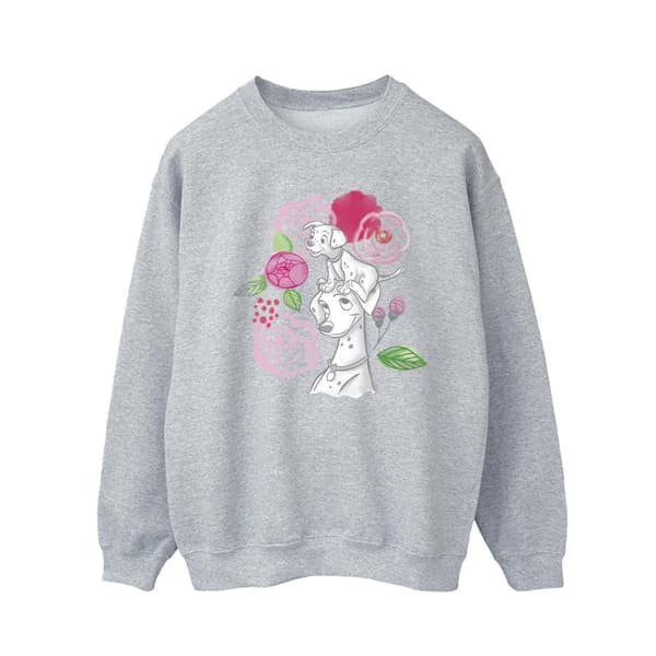 Disney Herr 101 Dalmatiner Blommor Sweatshirt