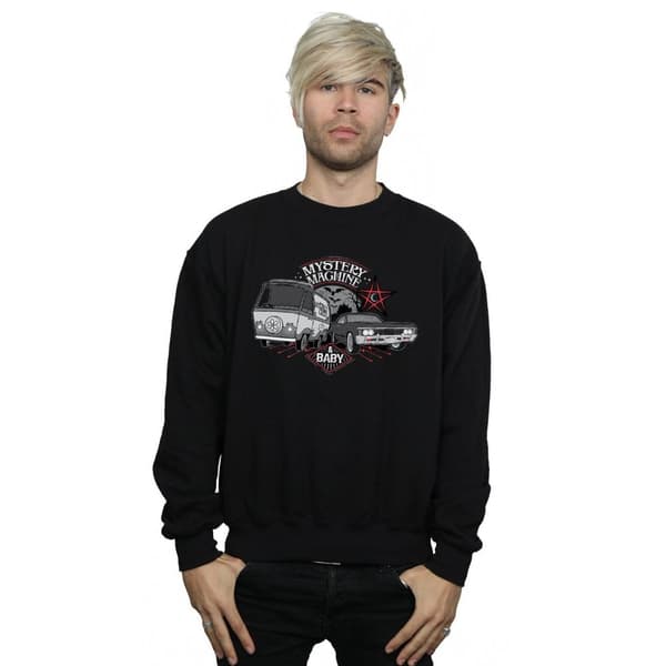 Scoobynatural Sweatshirt med Mystery Machine och baby för herrar