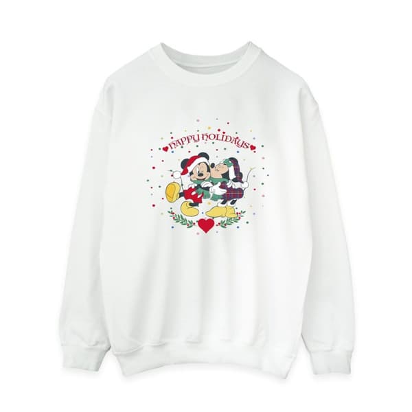Disney Dam/Tjej Musse Pigg Musse Mimmi Jul Sweatshirt