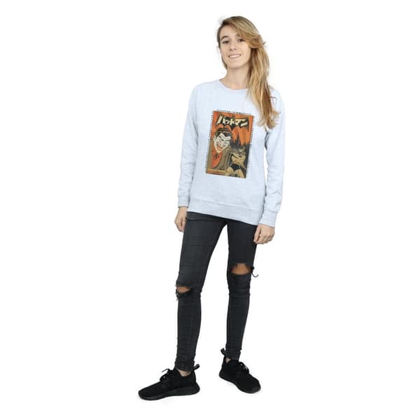 DC Comics Dam/Tjej The Joker Cover Sweatshirt