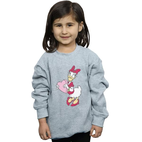 Disney Daisy Duck Love Heart-tröja för flickor