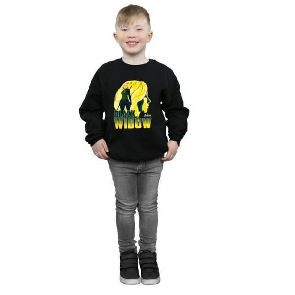 Marvel Boys Avengers Infinity War Black Widow Character Sweatshirt