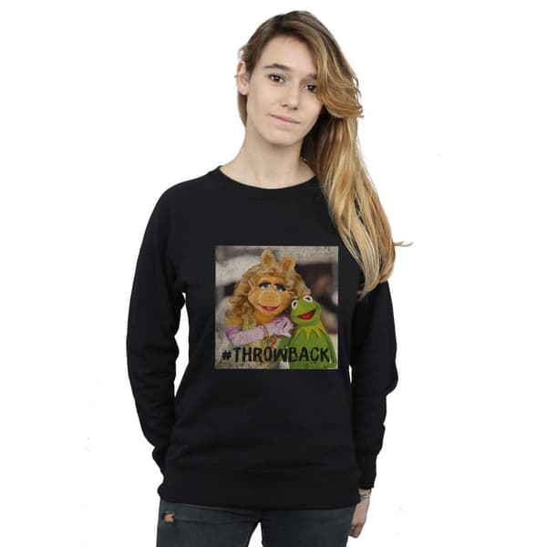 Disney Dam/Tjej Mupparna Throwback Foto Sweatshirt