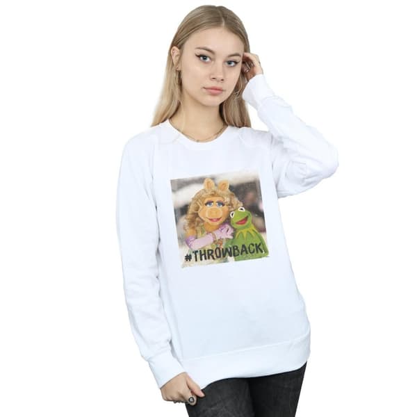 Disney Dam/Tjej Mupparna Throwback Foto Sweatshirt