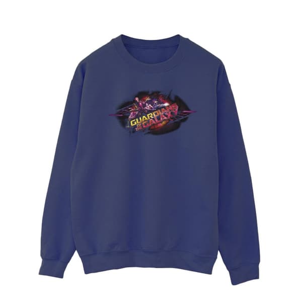 Marvel Mens Guardians Of The Galaxy Group Pose Sweatshirt