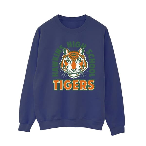 Netflix Stranger Things Hawkins Arch Tiger - Sweatshirt för kvinnor/damer
