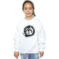 Miniatyrbild 2 av 3: Star Wars Mandalorian Bounty Hunter Splatter Skull Sweatshirt för flickor