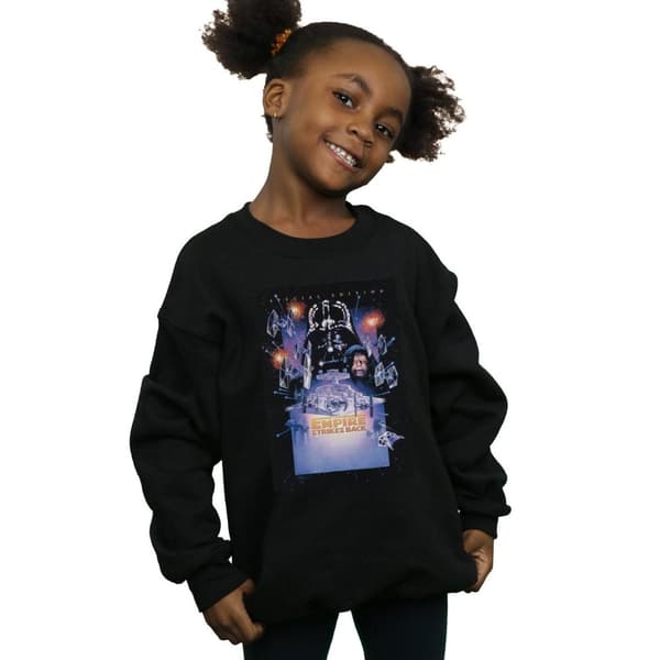 Star Wars Girls Episode V Movie Poster Sweatshirt