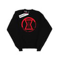 Miniatyrbillede 1 af 3: Marvel Boys Black Widow Movie Athletic Logo Sweatshirt