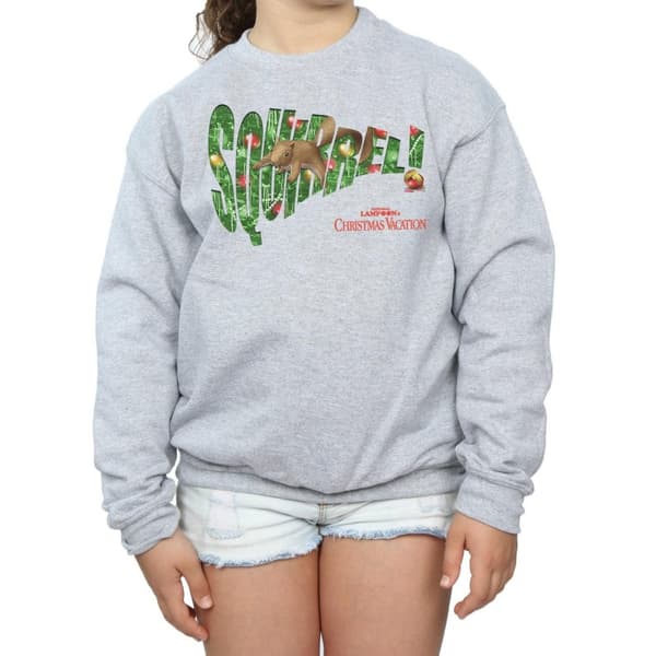 National Lampoon´s Christmas Vacation Sweatshirt med ekorrträd för flickor