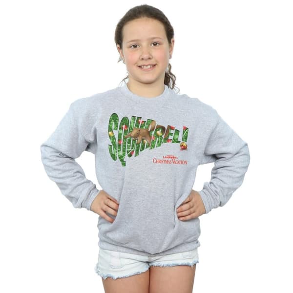 National Lampoon´s Christmas Vacation Sweatshirt med ekorrträd för flickor