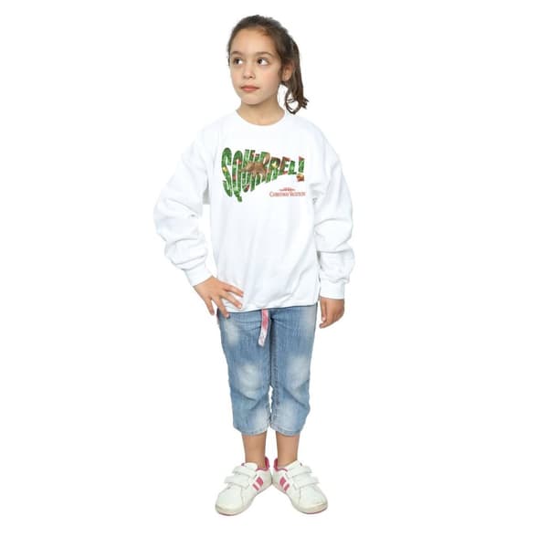 National Lampoon´s Christmas Vacation Sweatshirt med ekorrträd för flickor
