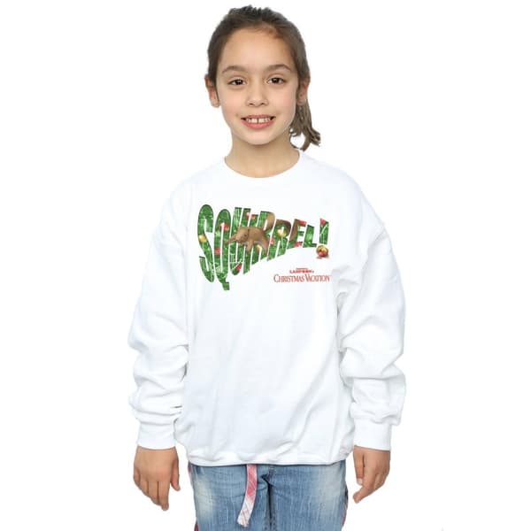 National Lampoon´s Christmas Vacation Sweatshirt med ekorrträd för flickor