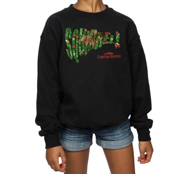 National Lampoon´s Christmas Vacation Sweatshirt med ekorrträd för flickor