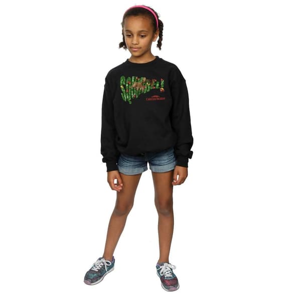 National Lampoon´s Christmas Vacation Sweatshirt med ekorrträd för flickor