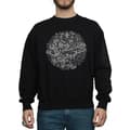 Miniatyrbillede 3 af 5: Star Wars Mens Christmas Death Star Sweatshirt