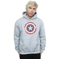 Miniatyrbild 2 av 3: Marvel Kapten Amerika - inbördeskriget - Sköld-hoodie med tryck