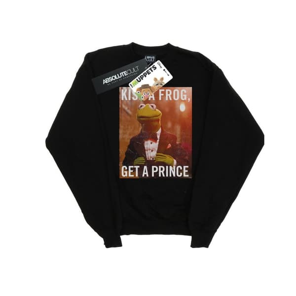 Disney Dam/Tjej Mupparna Kysser En Groda Får En Prins Sweatshirt