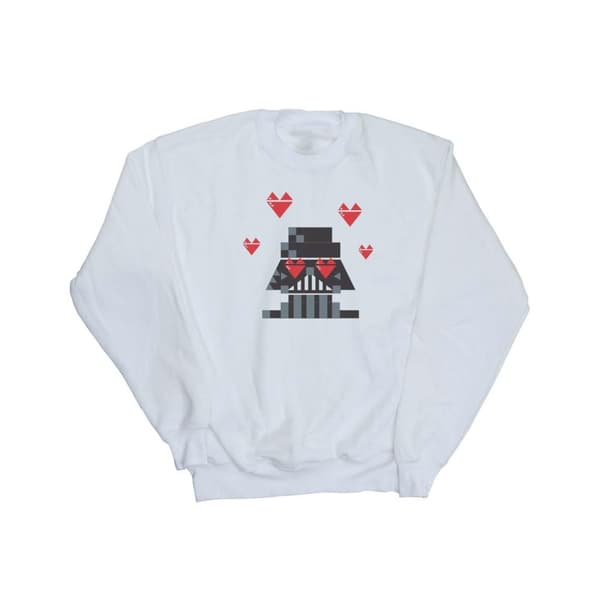 Star Wars Mens Valentines Vader In Love Sweatshirt