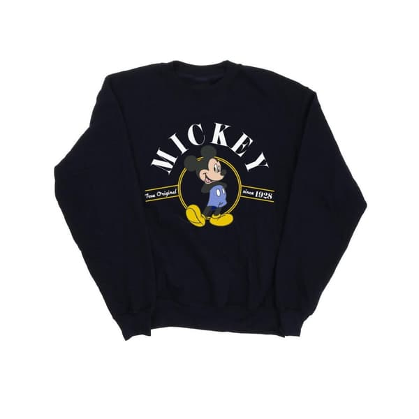 Disney Mens Musse Pigg True Original Sweatshirt