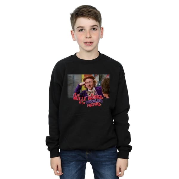 Willy Wonka And The Chocolate Factory Pojkar Condescending Wonka Sweatshirt