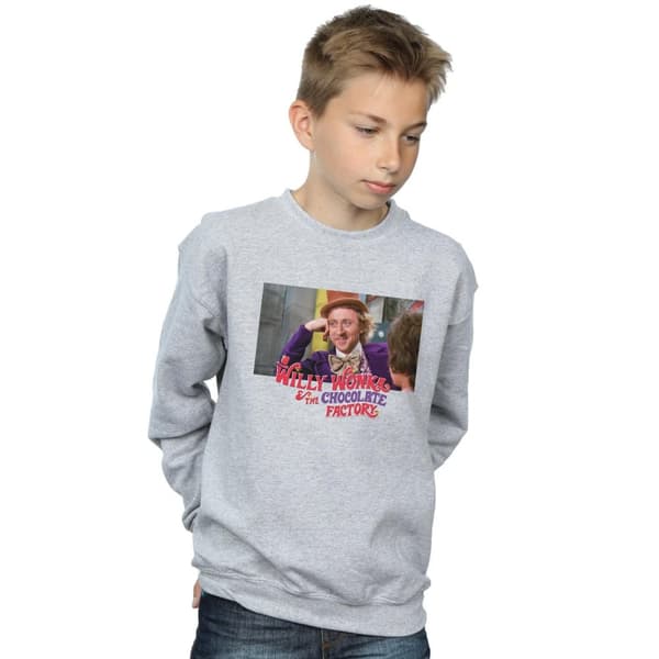 Willy Wonka And The Chocolate Factory Pojkar Condescending Wonka Sweatshirt
