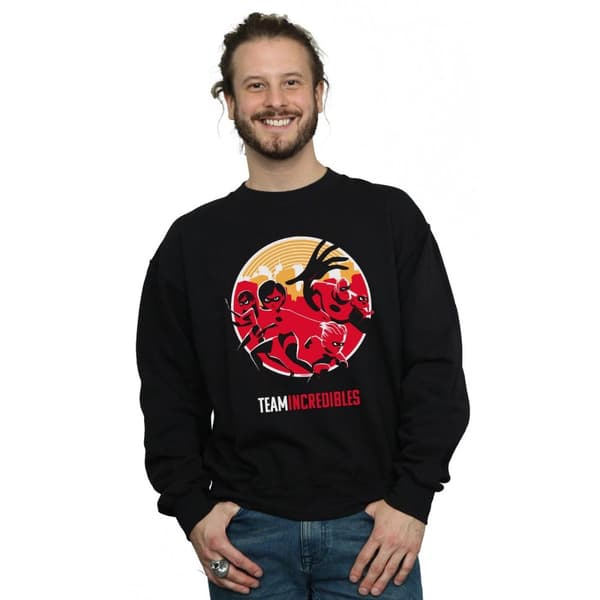 Disney Mens Incredibles 2 Team Incredibles Sweatshirt