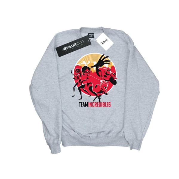 Disney Mens Incredibles 2 Team Incredibles Sweatshirt