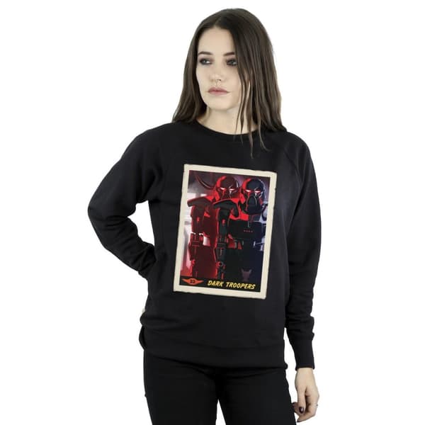 Star Wars Womens/Ladies The Mandalorian Dark Troopers Sweatshirt