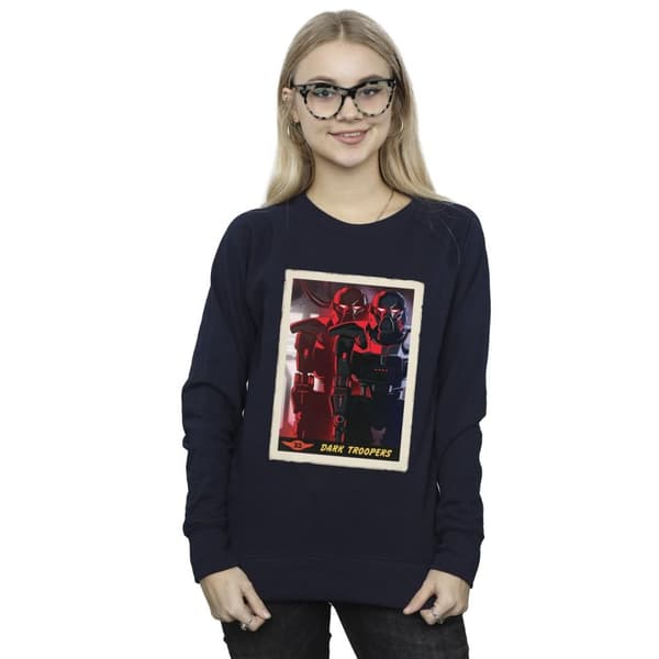 Star Wars Womens/Ladies The Mandalorian Dark Troopers Sweatshirt
