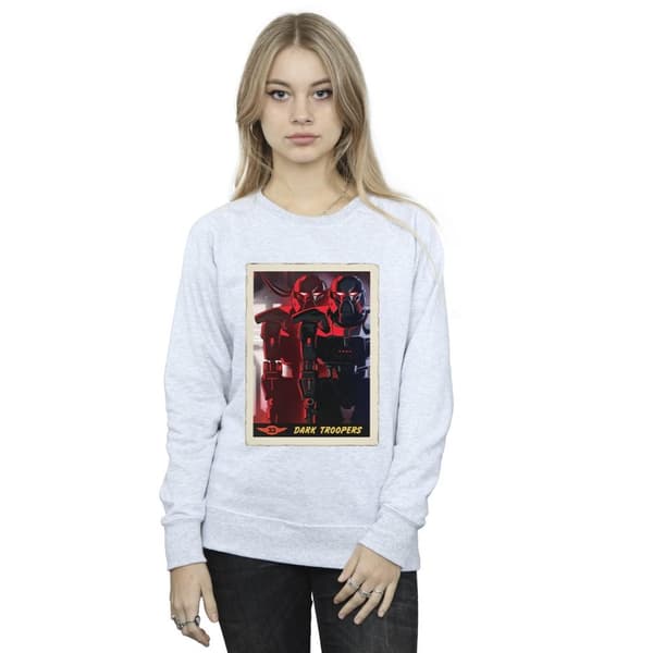 Star Wars Womens/Ladies The Mandalorian Dark Troopers Sweatshirt
