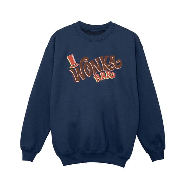 Willy Wonka Pojkar Bar Logo Sweatshirt