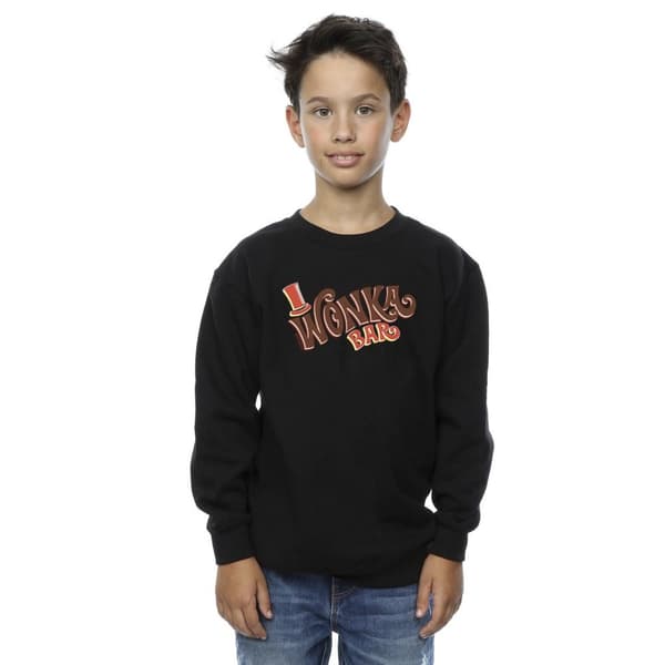 Willy Wonka Pojkar Bar Logo Sweatshirt