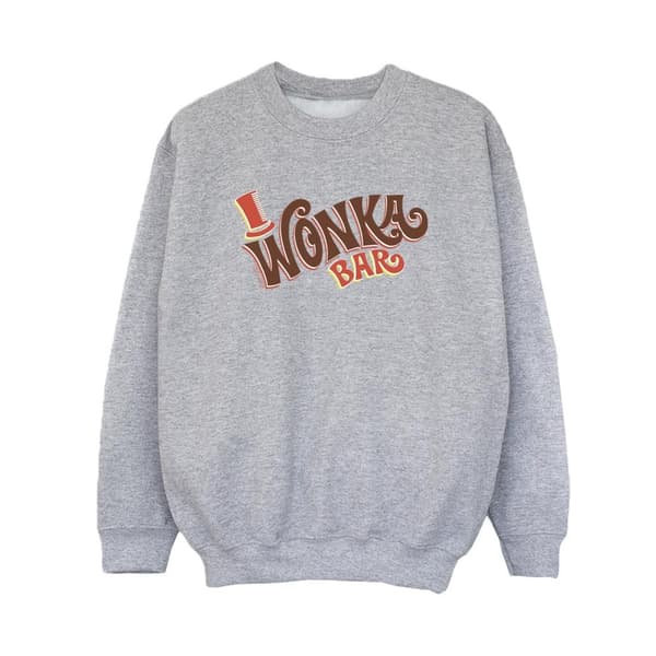 Willy Wonka Pojkar Bar Logo Sweatshirt