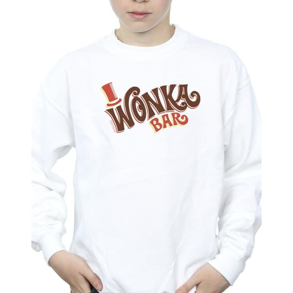 Willy Wonka Pojkar Bar Logo Sweatshirt